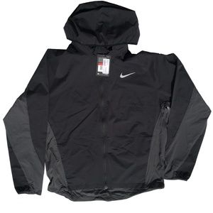 Nike Mens Shield Hooded Running Jacket 801783 L